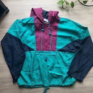 Vintage Champion Windbreaker 🔥 UNISEX